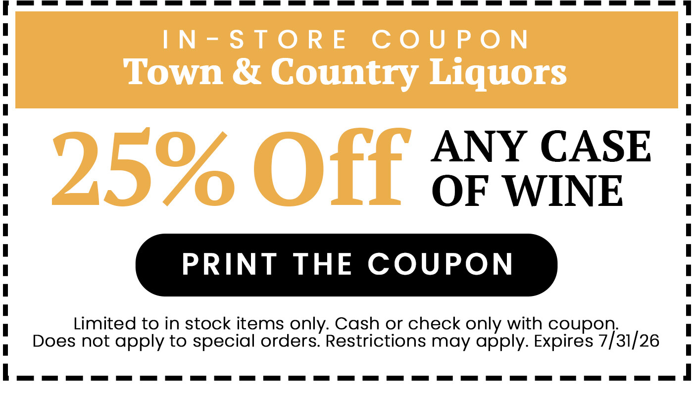 25% Off Any Case of Wine