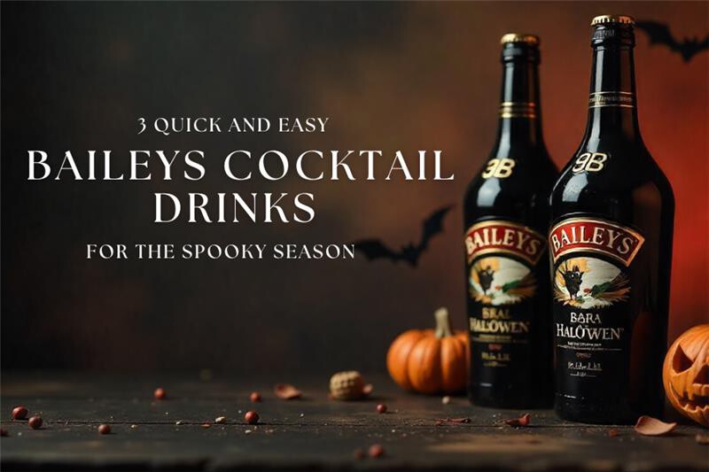3 Quick and Easy Baileys Cocktail Drinks for the Spooky Season