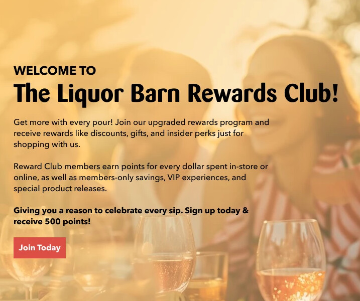 Liquor Barn Party Mart Rewards Club