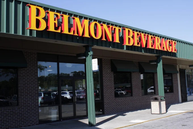 Belmont Beverage Southgate Plaza – Fort Wayne, Indiana liquor store exterior