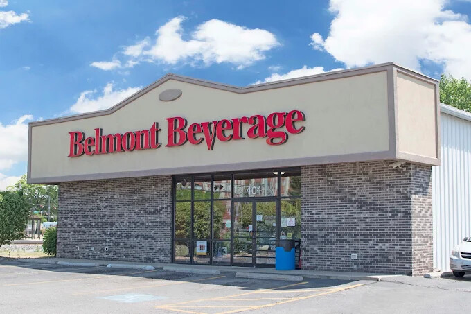 Belmont Beverage South Main Street – Mishawaka, Indiana liquor store exterior