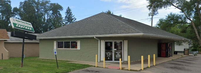 Chalet Party Shoppe Main Street – Elkhart, Indiana liquor store exterior