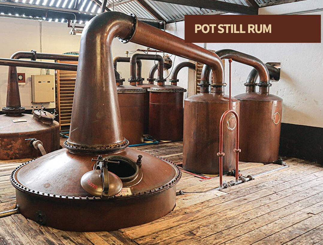 Pot still rum