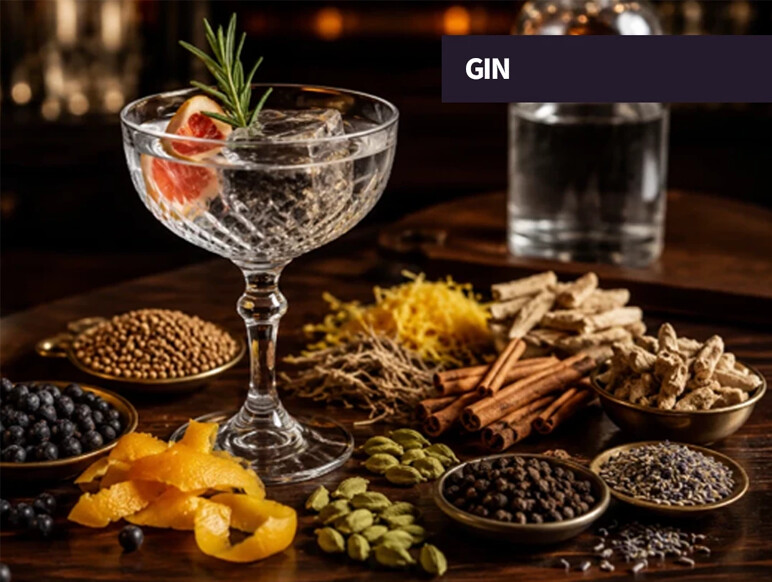 Gin Headquarters at The Party Source featuring London Dry, craft, barrel-aged, and botanical gin