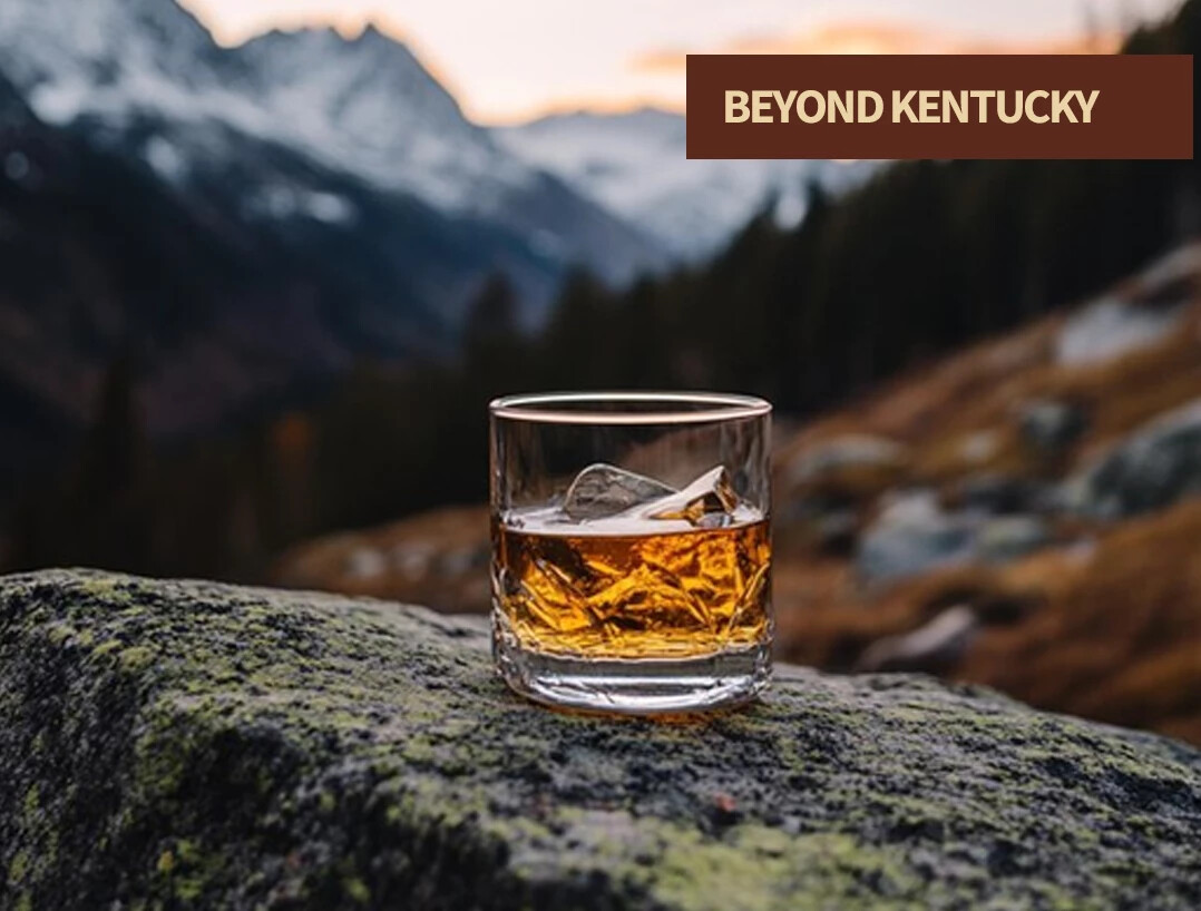 American bourbon crafted outside Kentucky featuring award-winning whiskey producers across the United States.