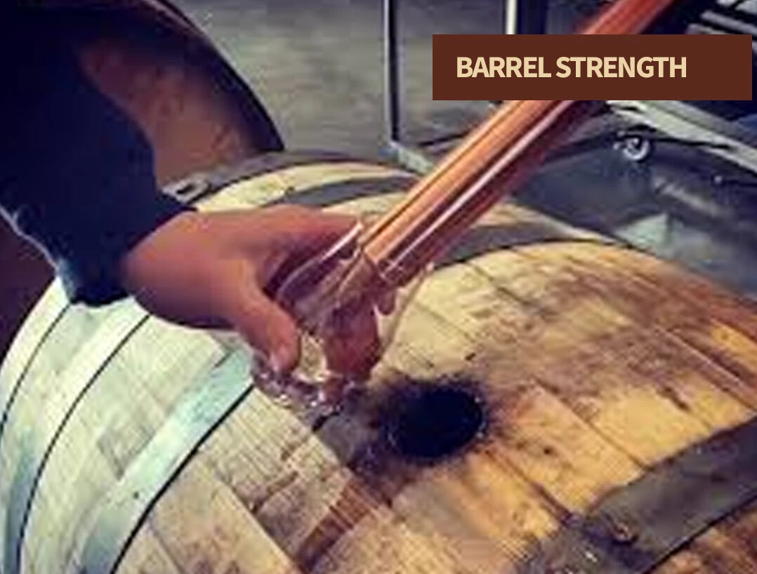 Barrel proof bourbon bottled at full cask strength for bold flavor and uncompromising character.
