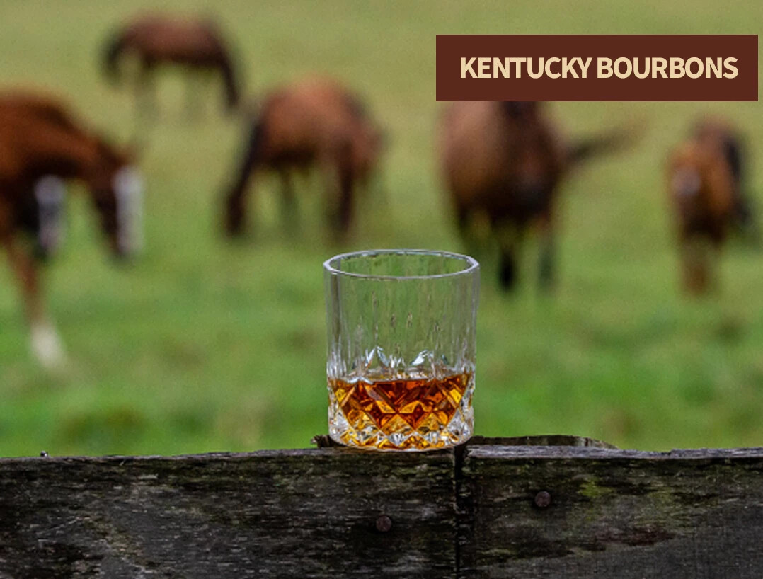 Kentucky bourbon from iconic Kentucky distilleries at The Party Source.