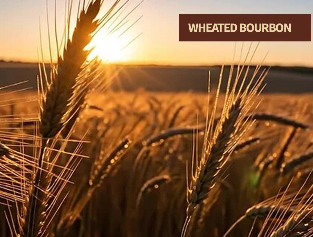 Wheated bourbon featuring soft spice, rich sweetness, and a smooth finish.