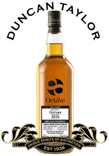 Duncan Taylor Girvan Single Grain Scotch 14 Year bottle