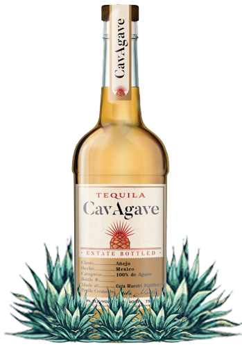 CavAgave Anejo Tequila bottle