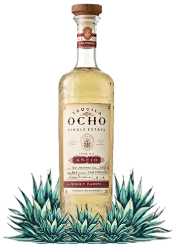 Tequila Ocho Anejo TPS Private Barrel bottle