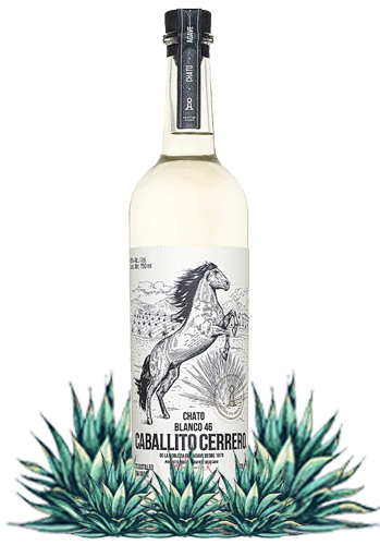 Caballito Cerrero Chato Blanco bottle