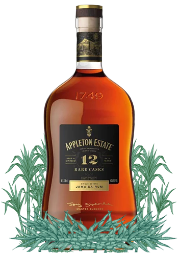 Appleton Estate Rare Casks 12 Year Jamaican rum bottle
