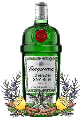 Tanqueray London Dry Gin bottle