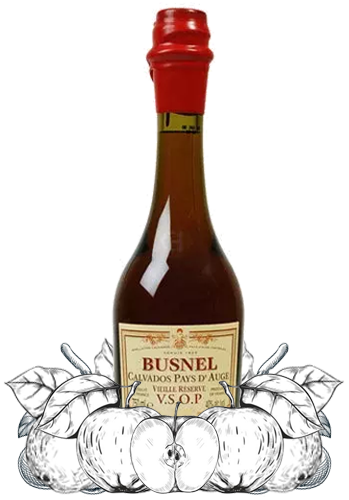 Busnel Calvados Pays d'Auge AOC VSOP bottle