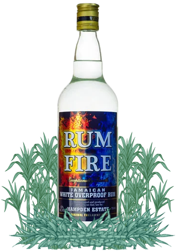 Hampden Estate Rum Fire Overproof White Rum