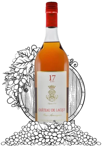 Chateau de Lacquy Bas Armagnac 17 Year