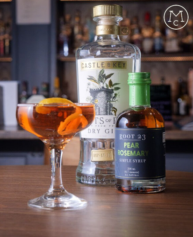 Pear-Adise Foudn cocktail