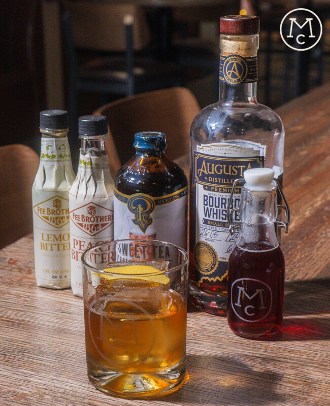 Sweet Tea Old Fashioned cocktail