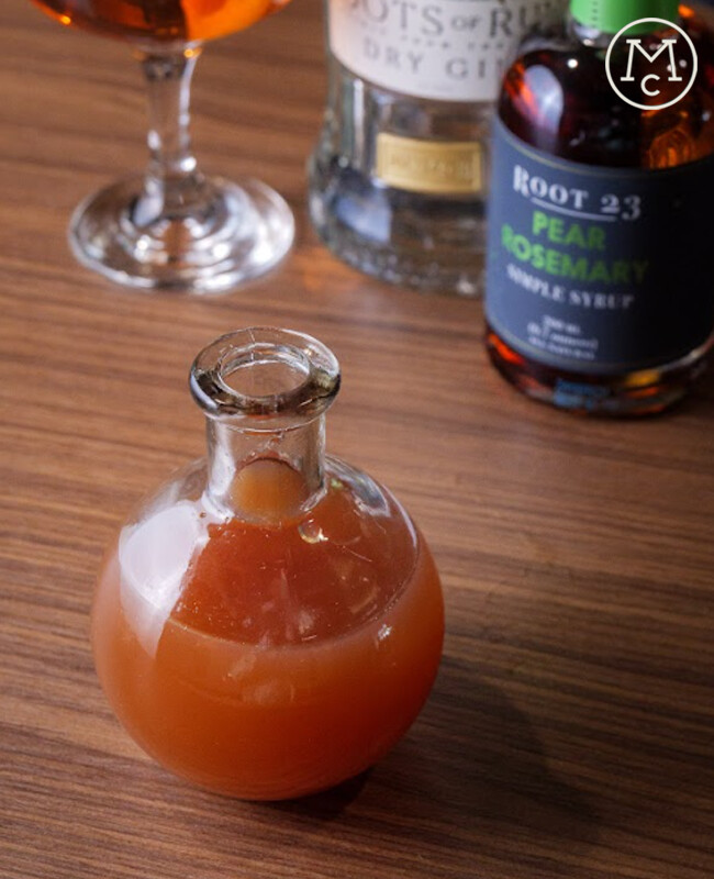 Pear Rosemary Syrup