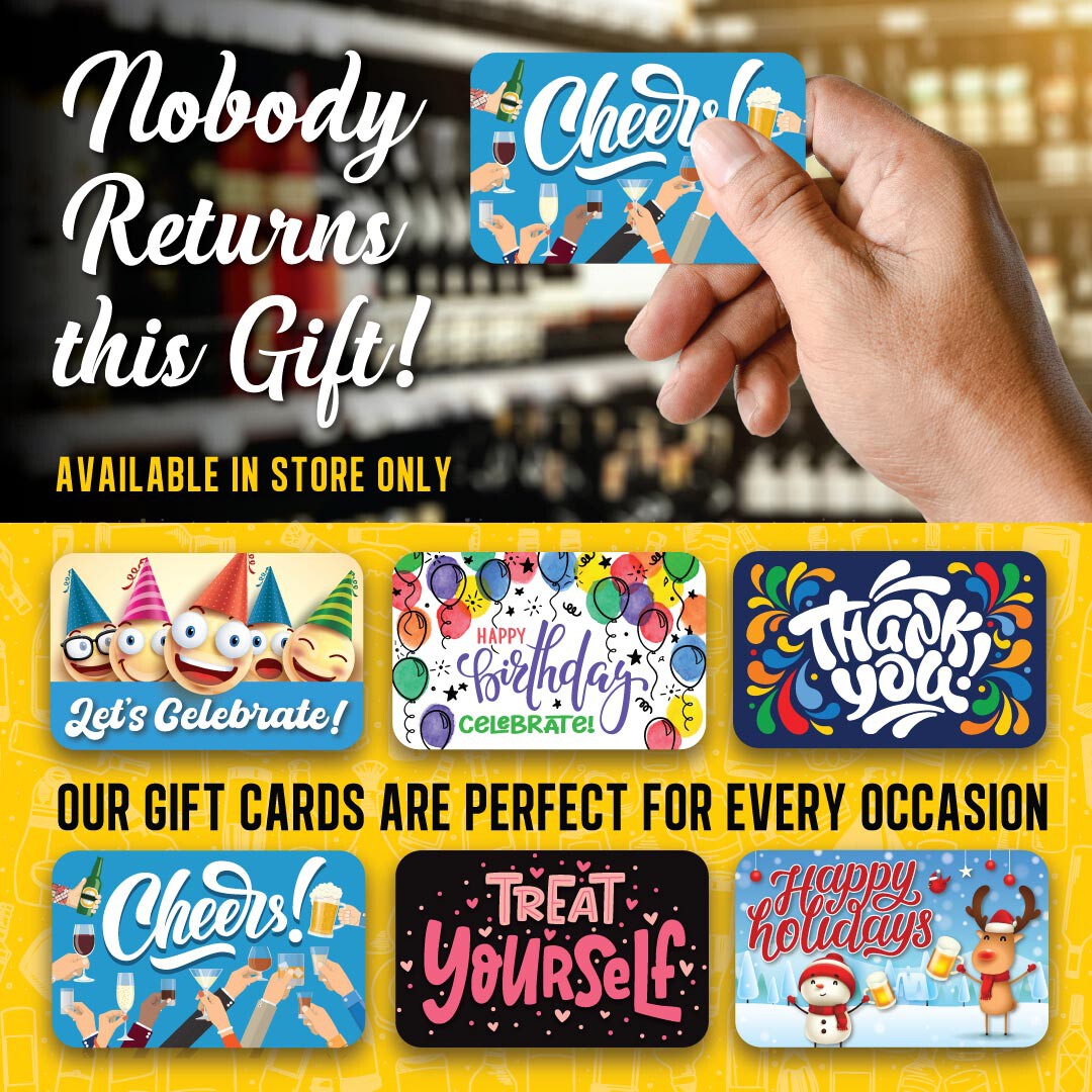 Gift cards make the perfect gift