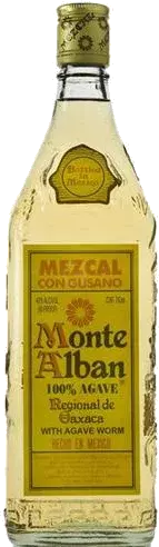 Monte Alban Mezcal Con Gusano