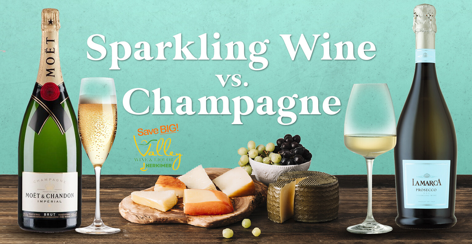 Sparkling Wine vs Champagne