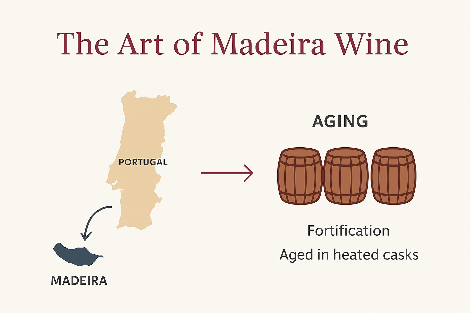 Madeira Wine Map