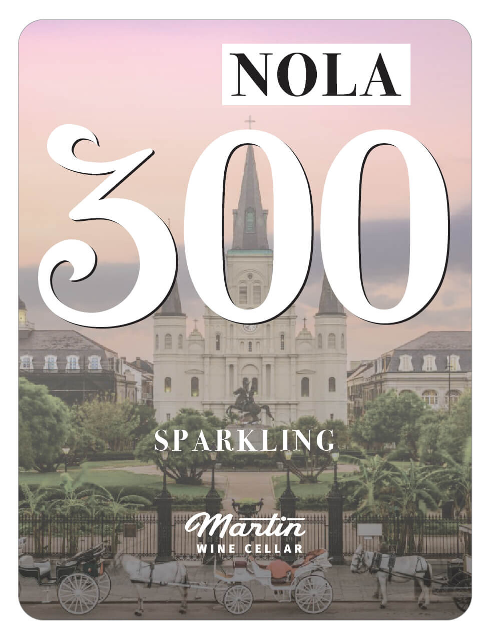 nola 300 year celebration flyer