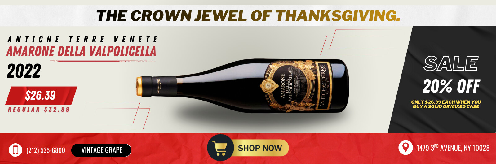 Vintage Grape Wines and Spirits, New York, NY - Shop