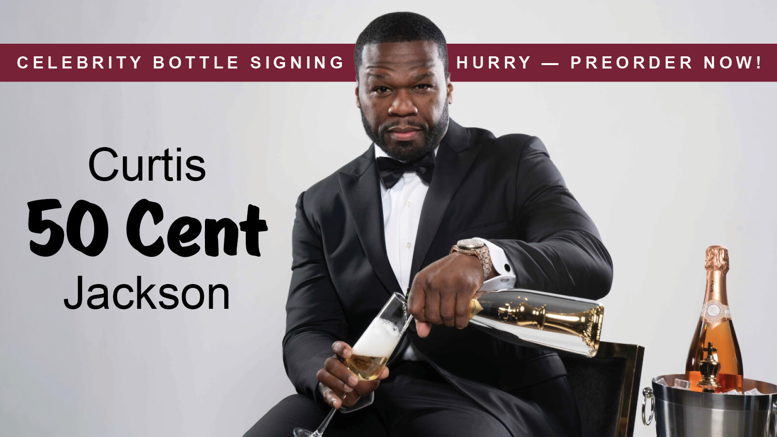 CELEBRITY BOTTLE SIGNING EVENT - Meet Curtis "50 Cent" Jackson