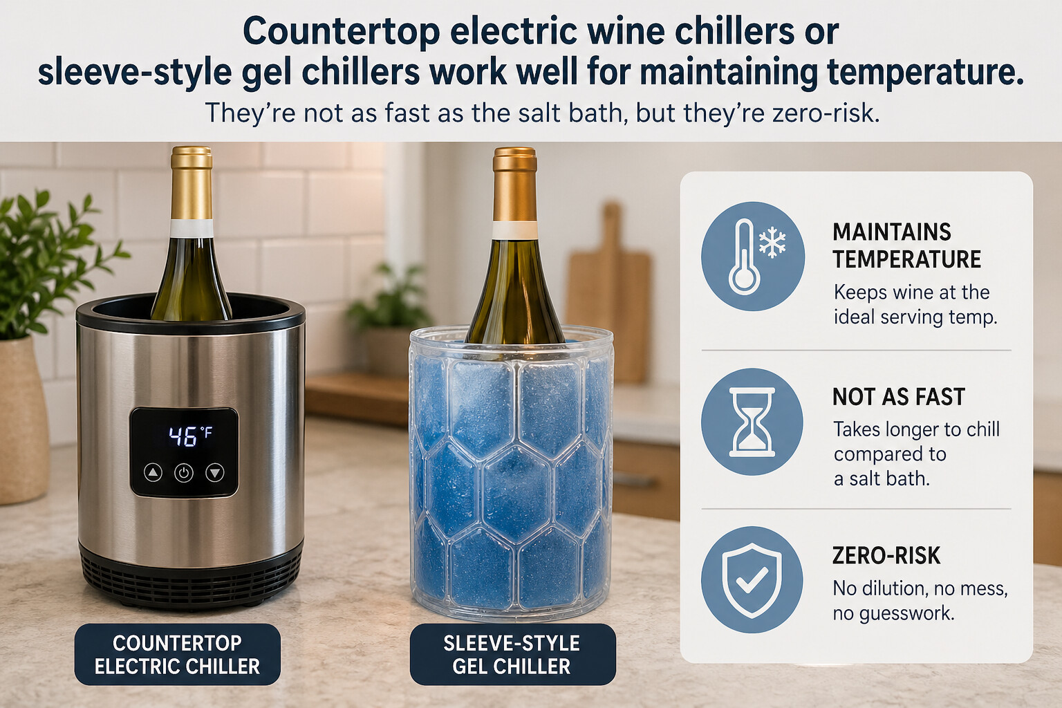 Way to Chill Wine Fast - Wine chillers