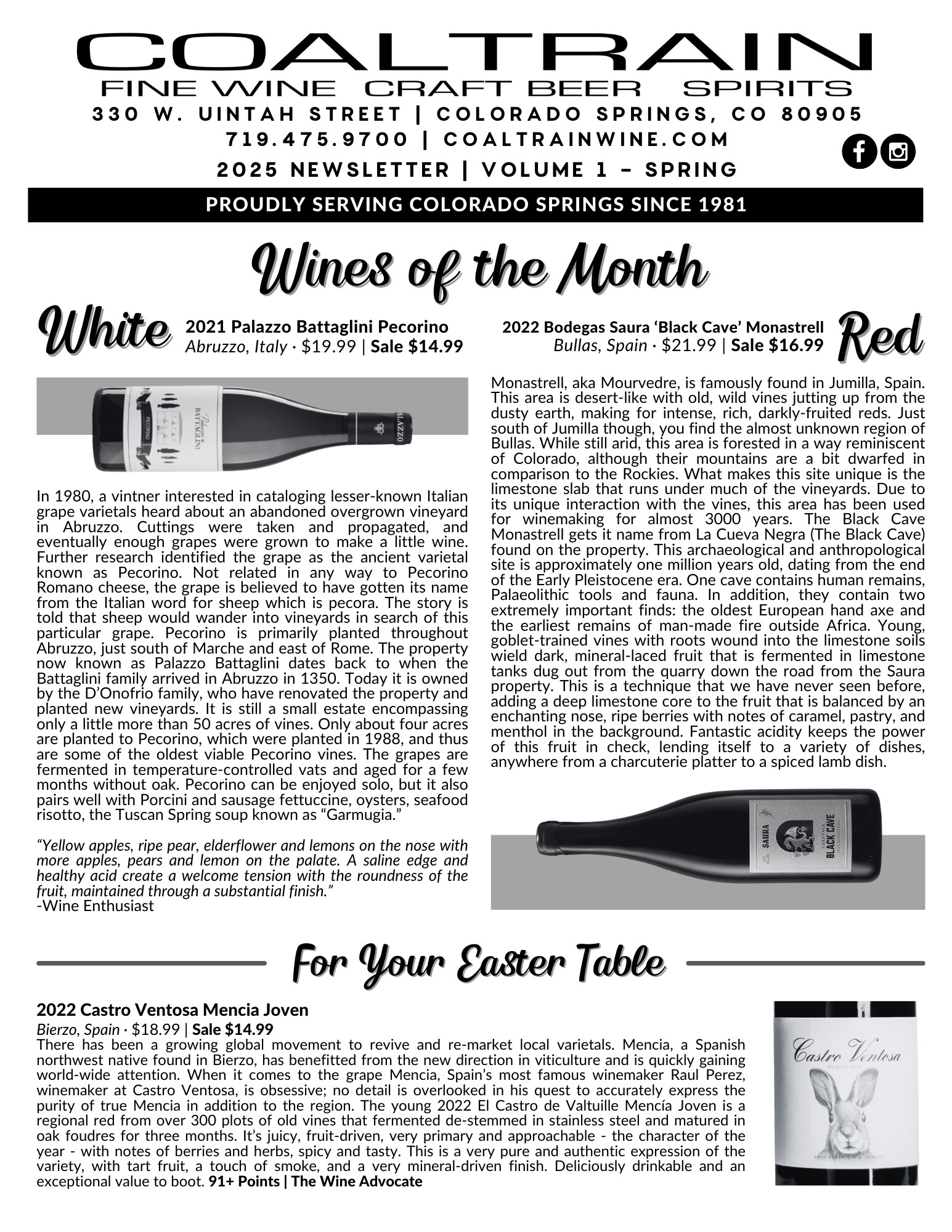 2025 Newsletter Volume 1 | Spring