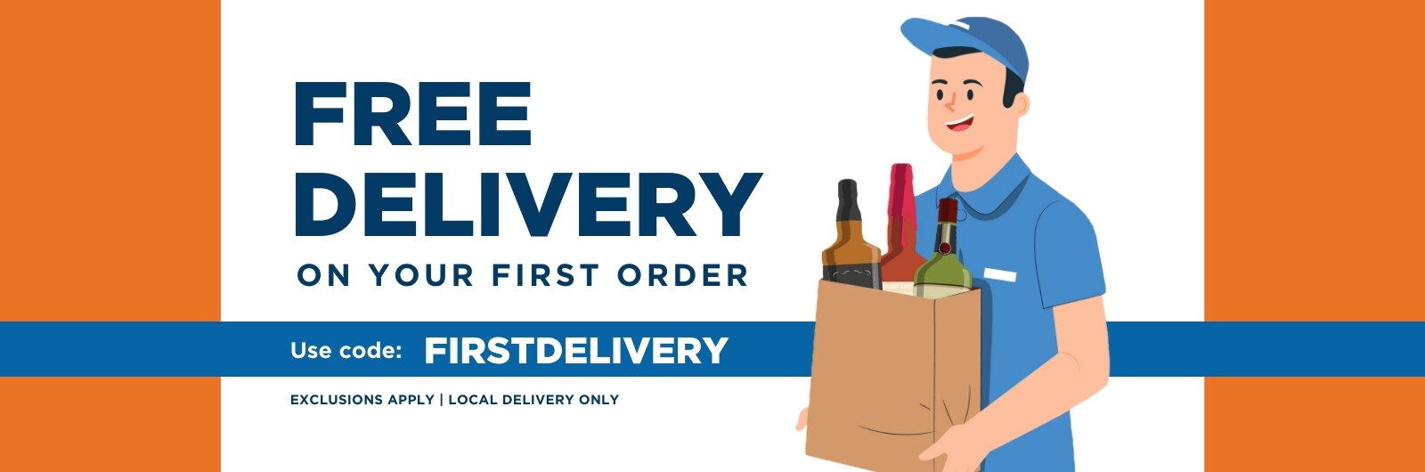 Free Delivery On Your First Order