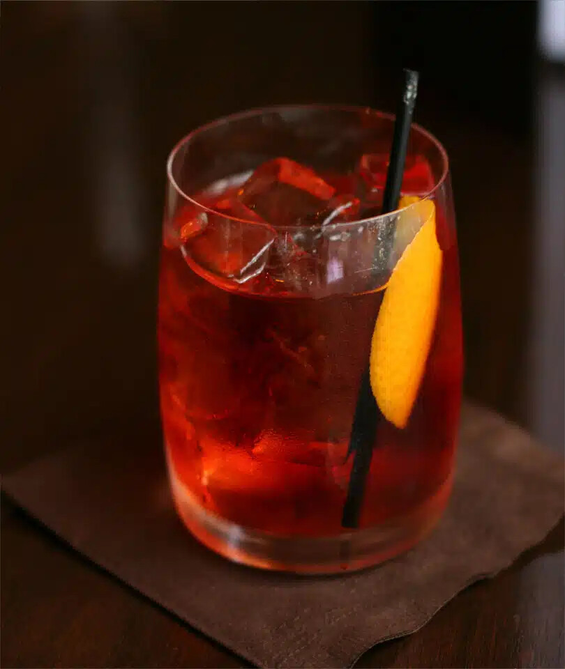 Negroni Cocktail from Cox's and Evergreen Liquors_image