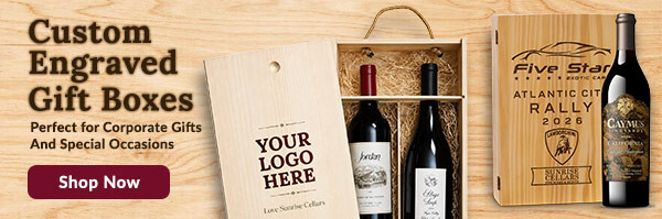 Custom Engraved Wine boxes