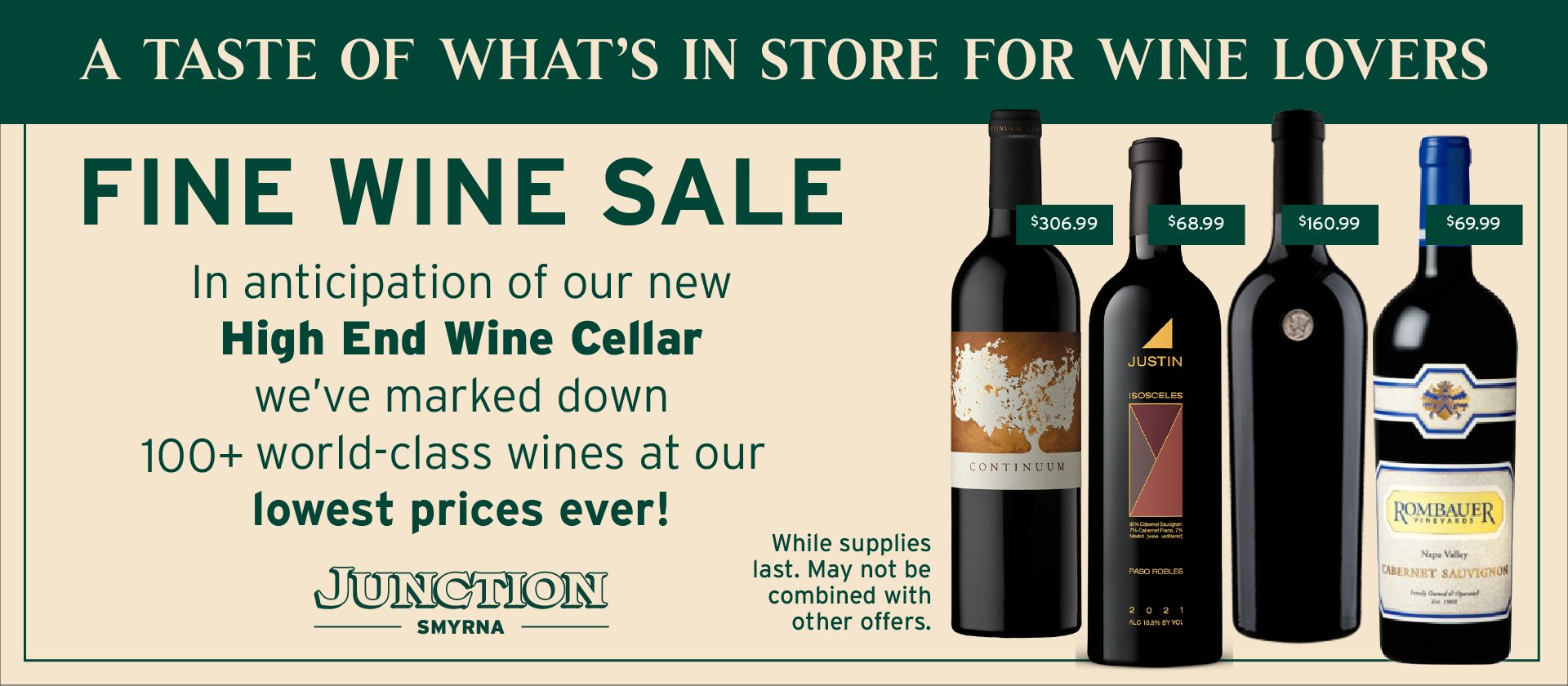 Fine Wine Sale