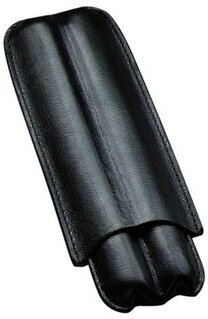 2 Cigar Leather Case Chateau 280b