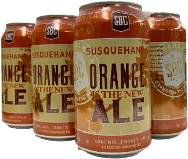 Susquehanna Orange Is The New Ale Shandy 12oz Cans