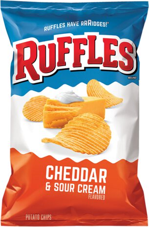 Ruffles Cheddar Sour Cream XL 9oz