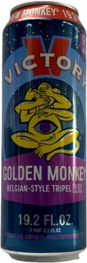 Victory Golden Monkey Belgian Tripel 19.2oz Can