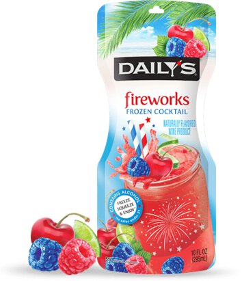 Daily's Frozen Fireworks