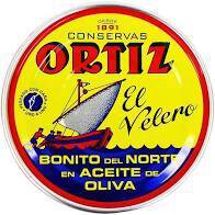 Ortiz Bonito White Tuna In Olive Oil Tin 250 Gr