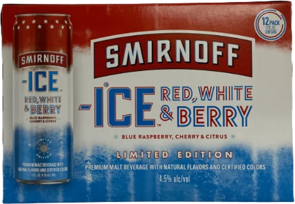 Smirnoff Ice Red White & Berry 12oz Cans