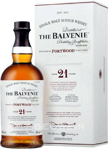 The Balvenie PortWood 21 Year Old Single Malt Scotch Whisky