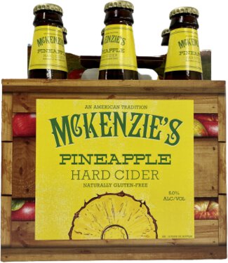 Mckenzie's Pineapple Hard Cider 12oz Btls