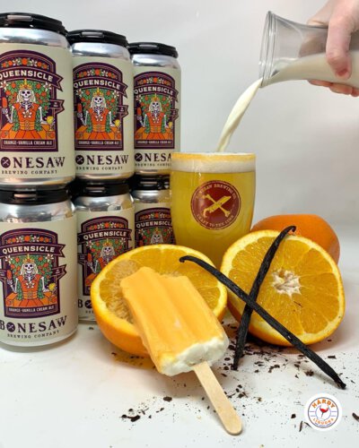 Bonesaw Orange Vanilla Queensicle Cream Ale