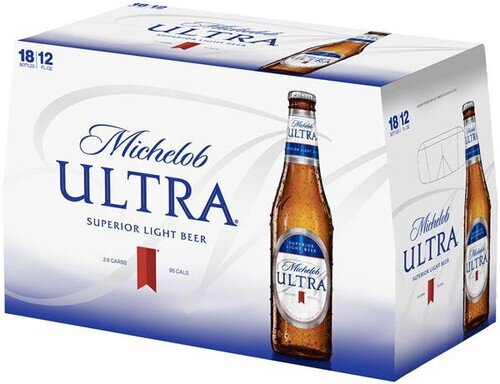 Michelob Ultra 18pk Bottle Warm