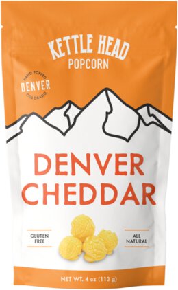 Kettle Head Popcorn Denver Cheddar Small
