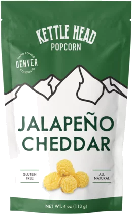 Kettle Head Popcorn Jalapeno Cheddar Small